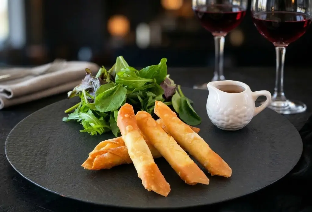 チーズ巻き - 自家製の皮と、1本1本手で巻き、パリッとした食感にこだわりました。