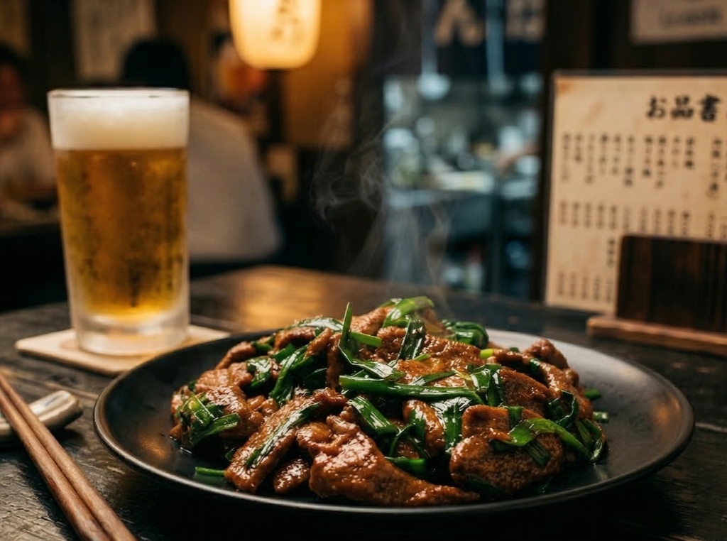 豚レバニラキット- 弊社独自の処理方法で臭みを大幅に軽減し、こだわりのタレで仕上げた自信作